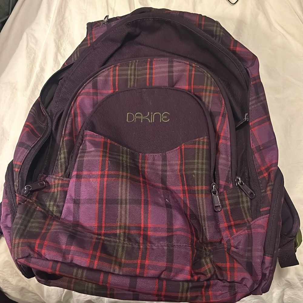 Purple backpack